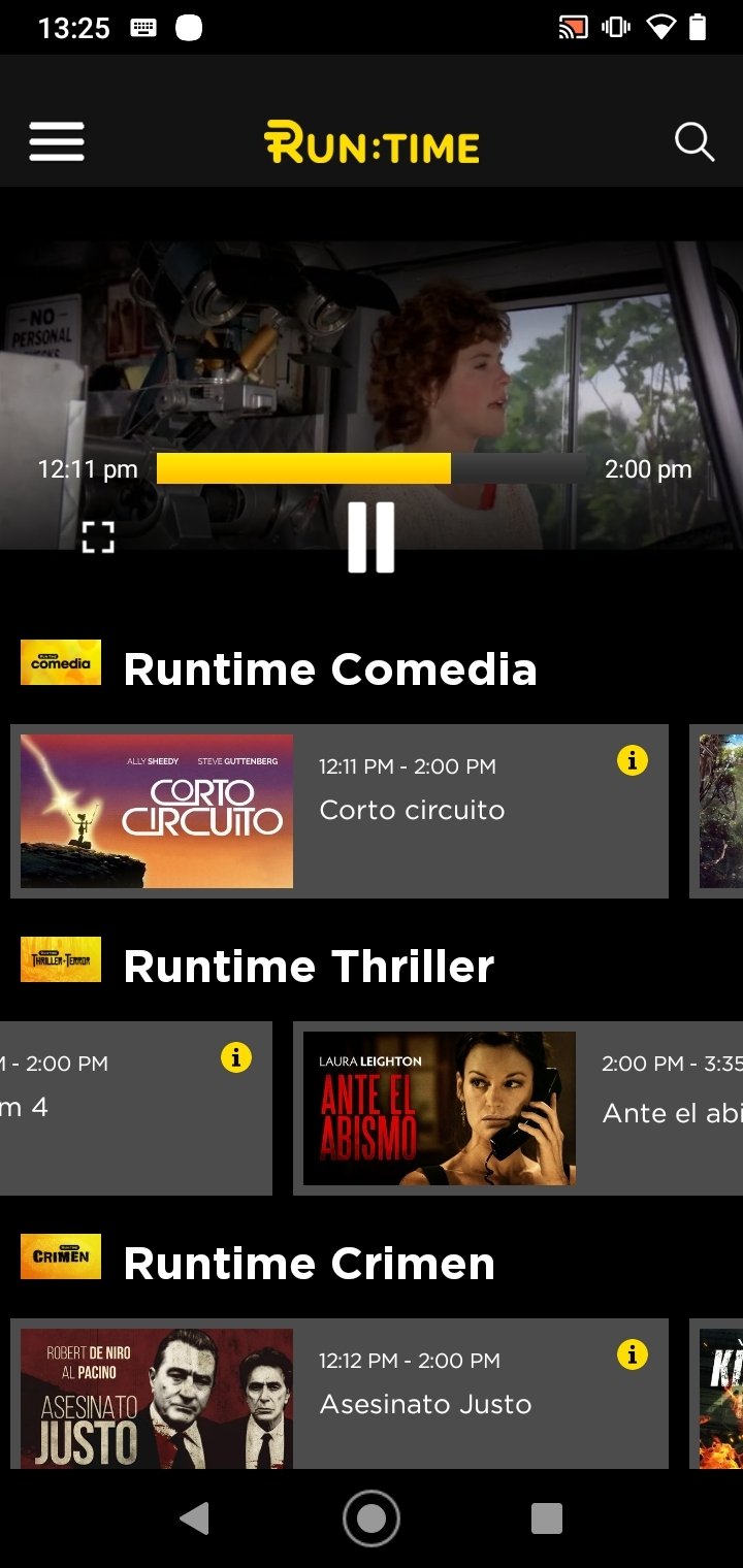 Runtime chega à Espanha com filmes e séries gratuitas