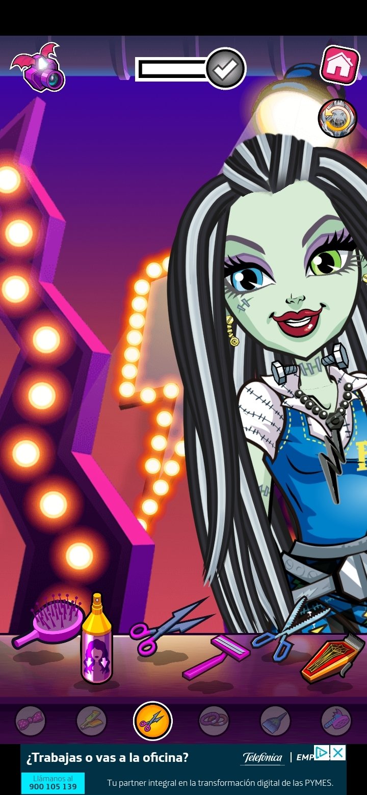 Jogo Salão de Beleza Monster High™ online. Jogar gratis