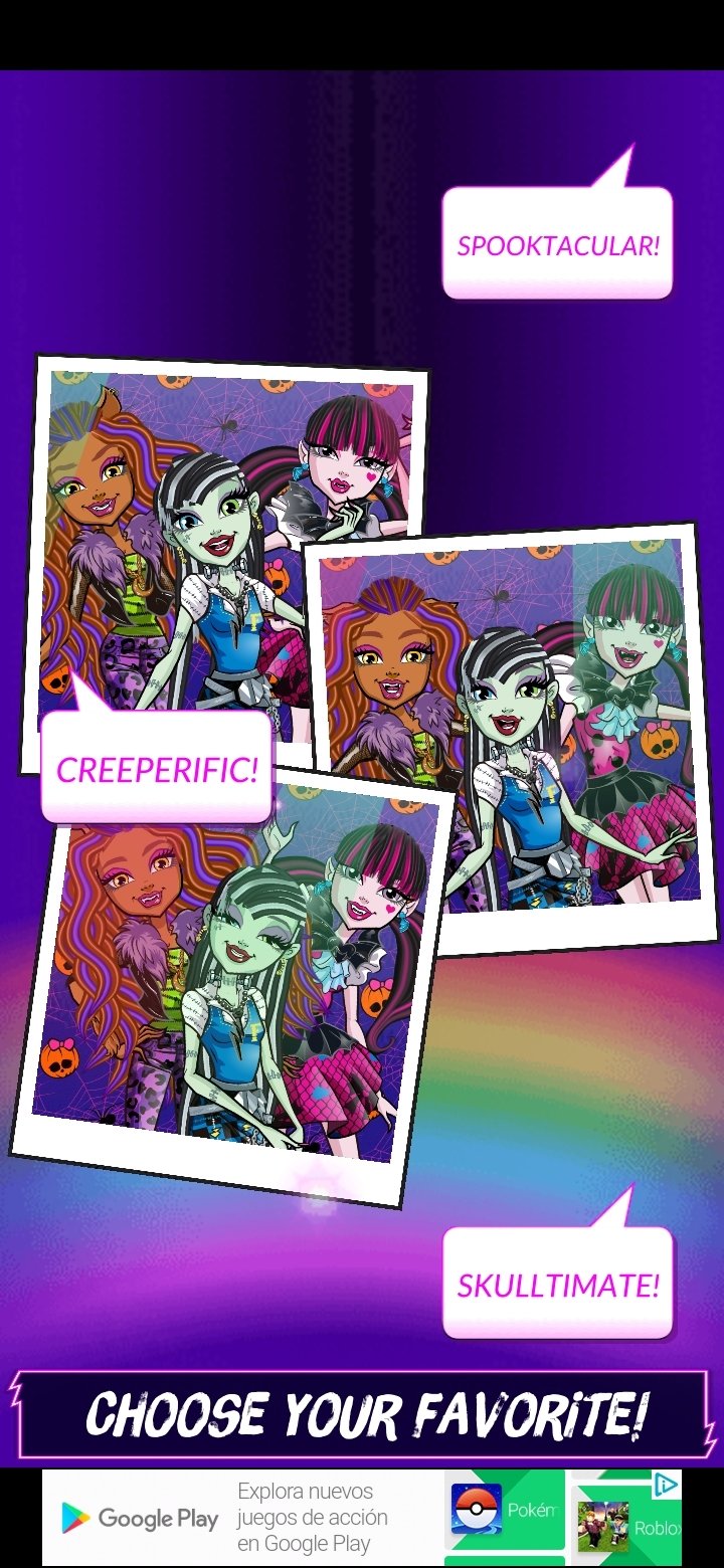 Monster High™ Beauty Shop - Fangtastic Fashion Game::Appstore  for Android