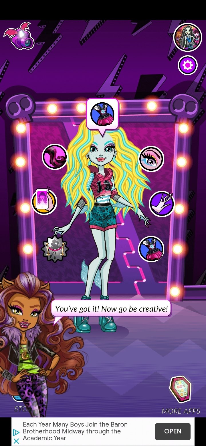 Monster High: Салон красоты 5.1.10 - Скачать для Android APK бесплатно