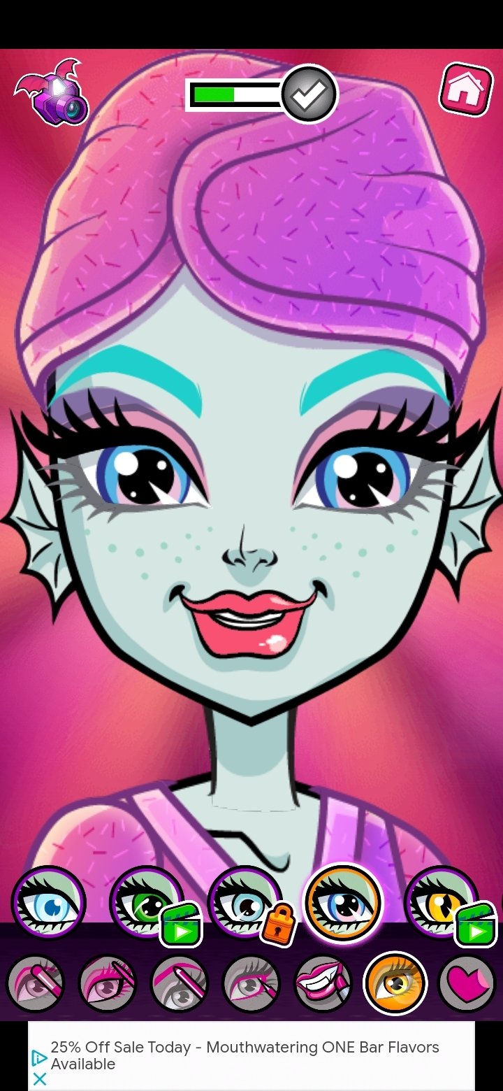 monster high hair salon