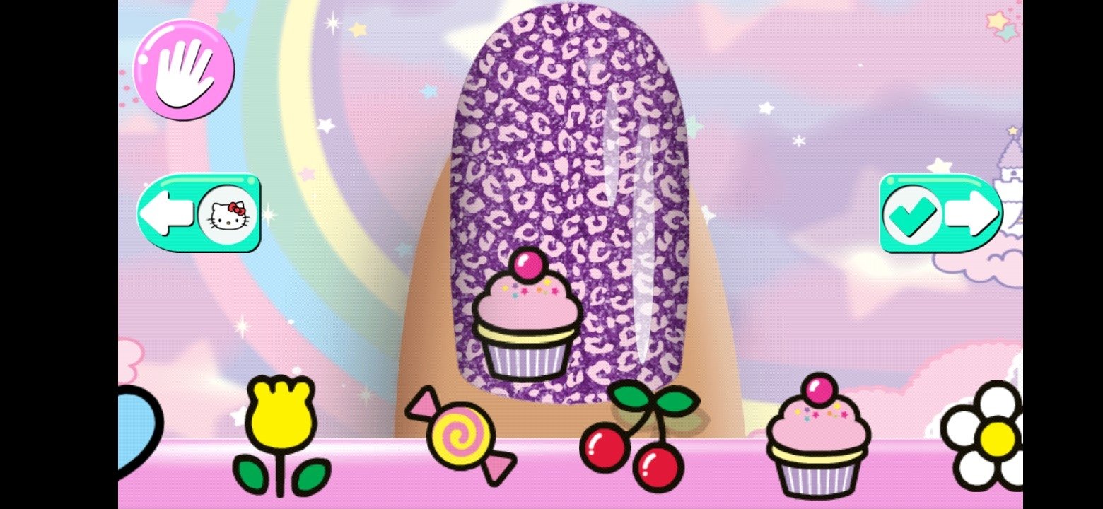 Hello Kitty Nail Salon is Lovely  Game Reviews Budge Studios
