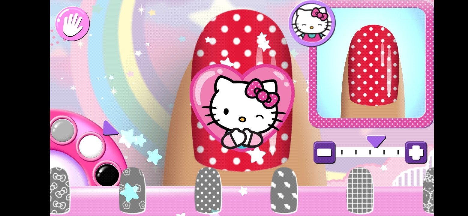 Hello Kitty Nail Salon Game for Android  Download  Cafe Bazaar