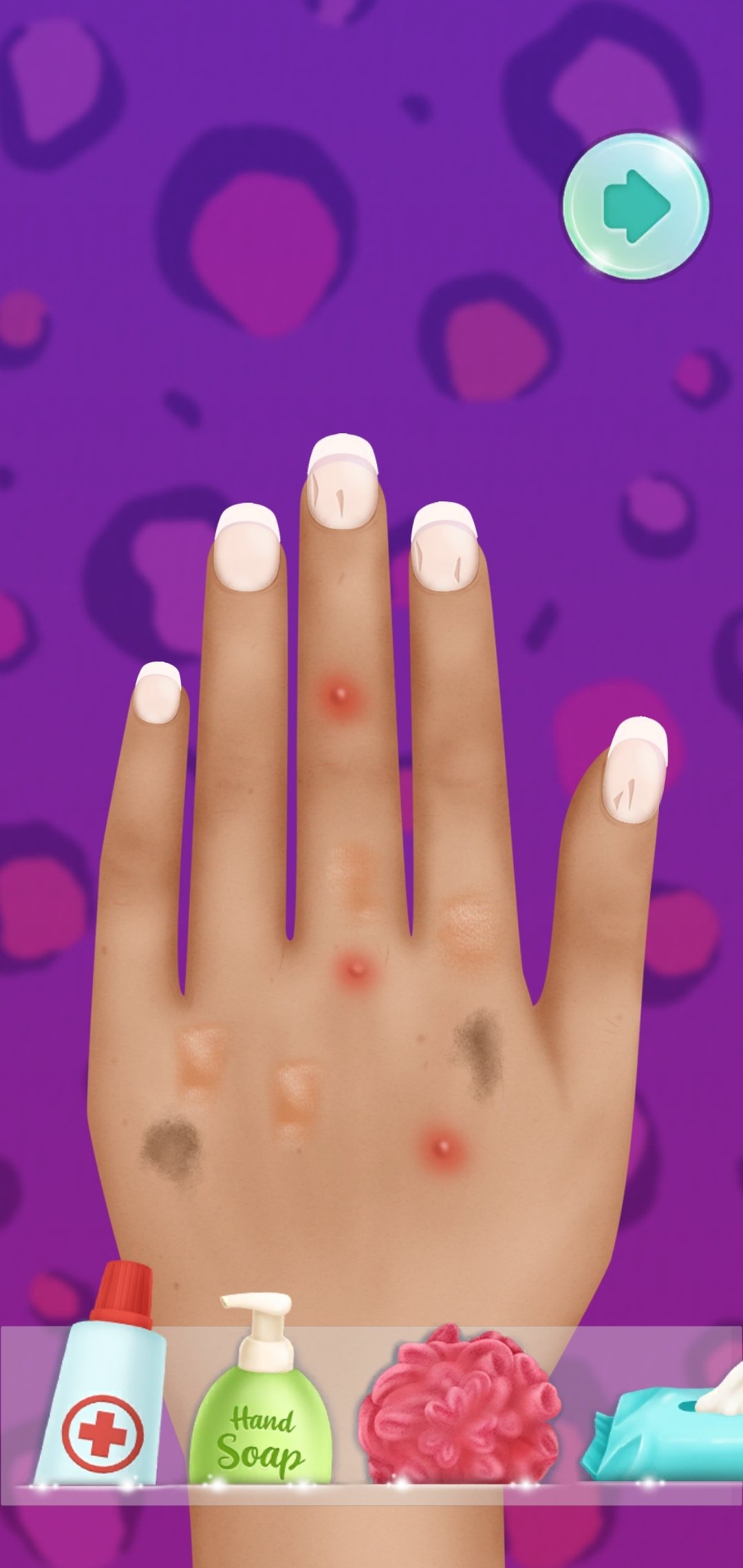 Salão manicure para meninas - Jogos para crianças:.com