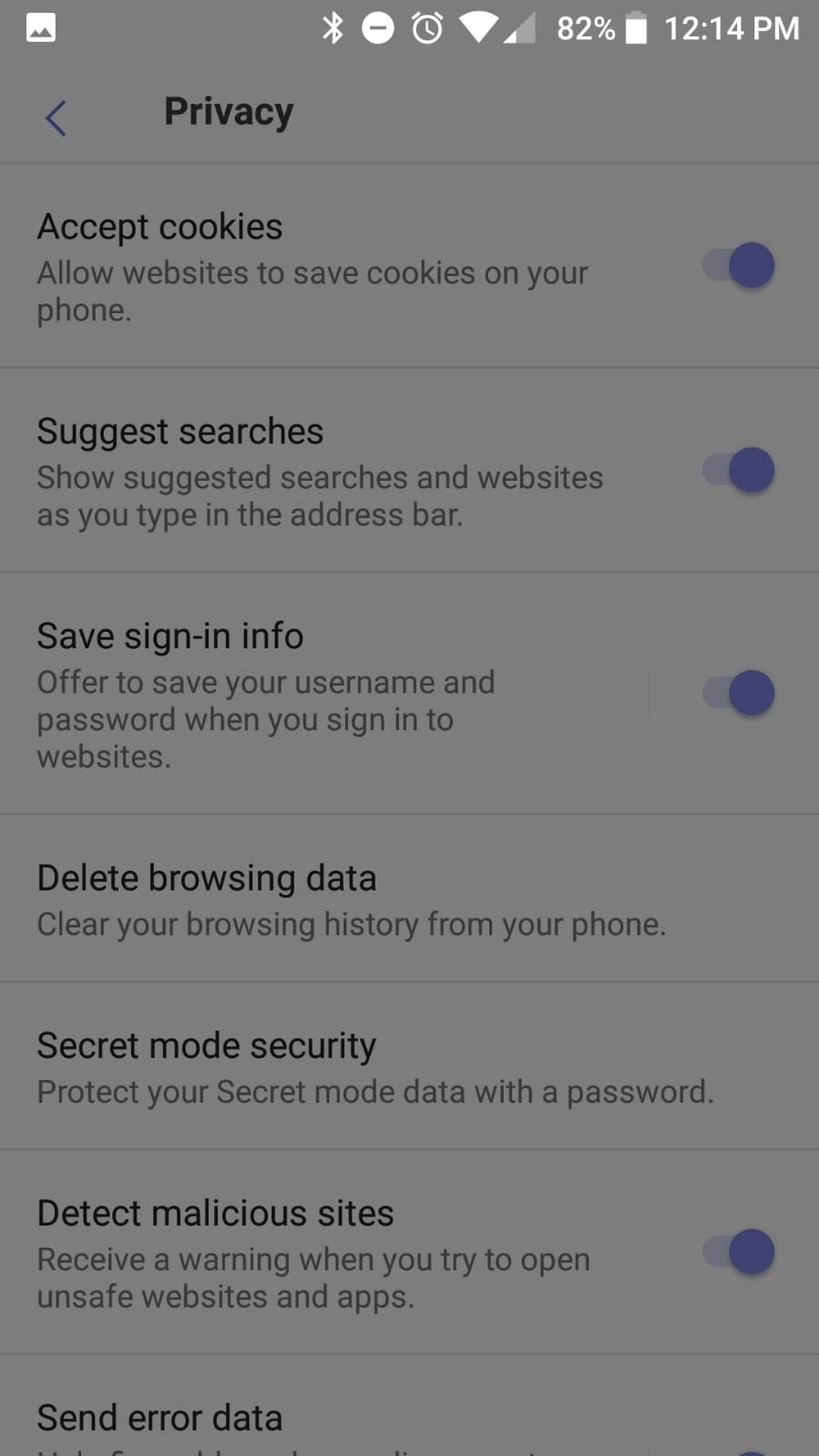 remove samsung internet browser from phone