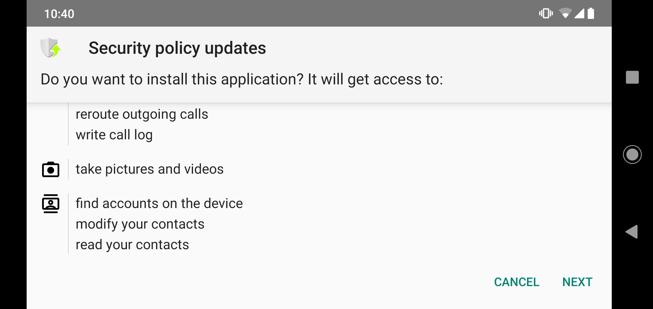 Descargar Samsung Security Policy Update 6.0 APK Gratis para Android
