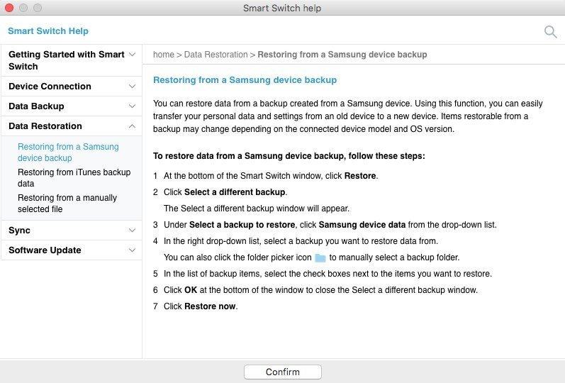 samsung mobile backup software for mac