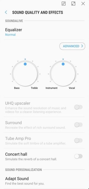 Samsung SoundAlive Android 