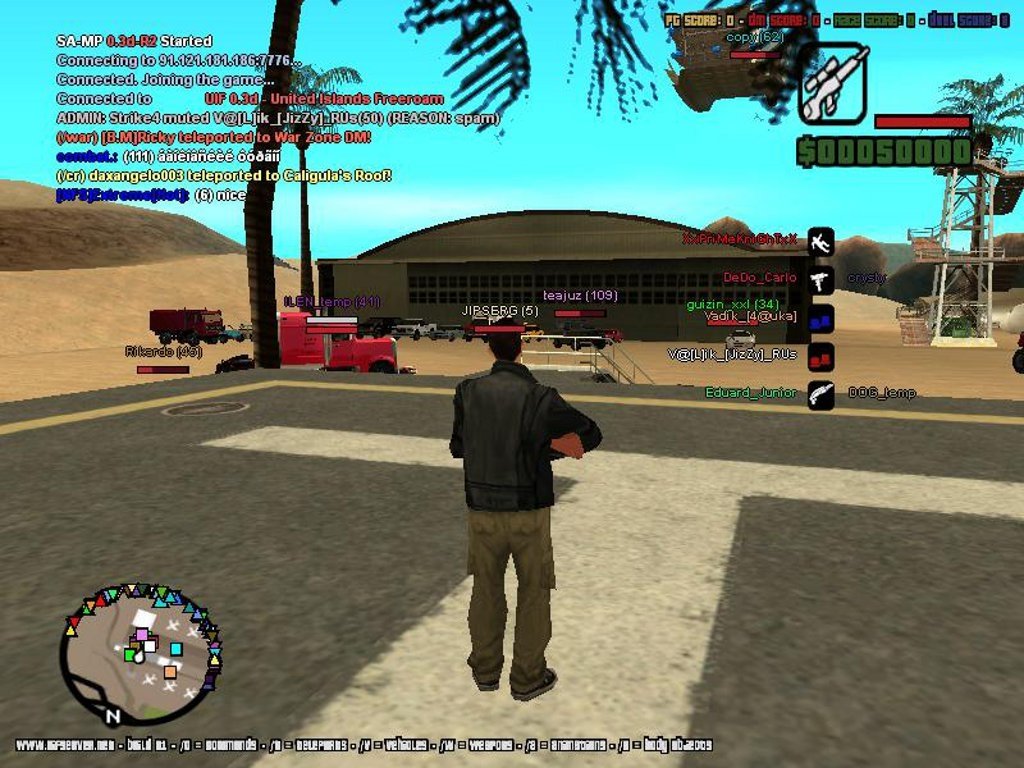 gta san andreas online playing