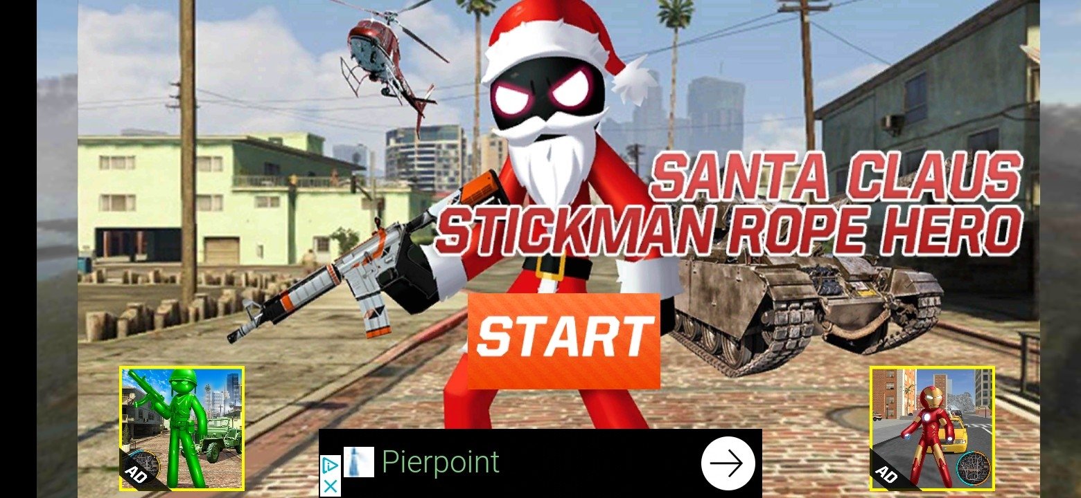 Santa Claus Stickman Android