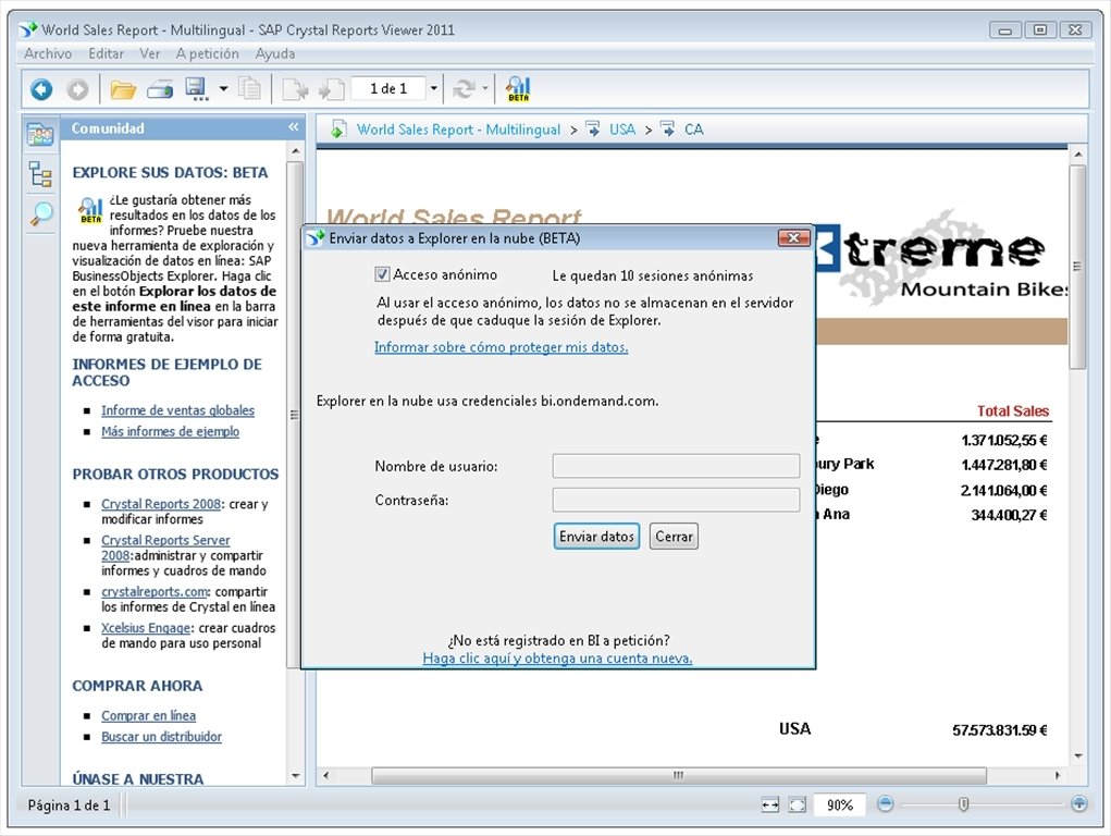 sap crystal reports runtime engine for net framework version 13