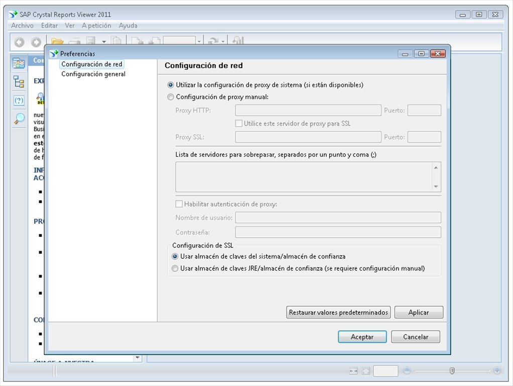 sap crystal reports for .net framework runtime