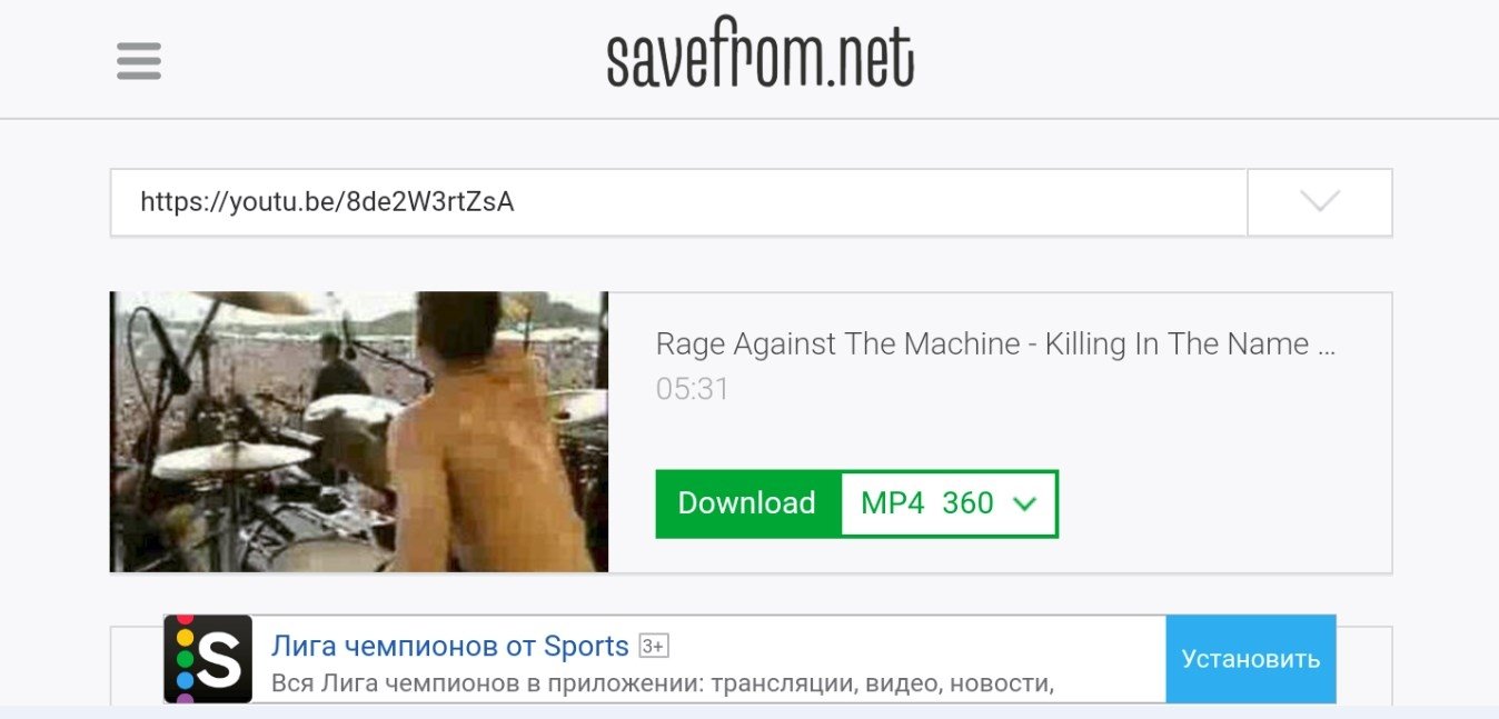 Baixar video do - SaveFrom.net