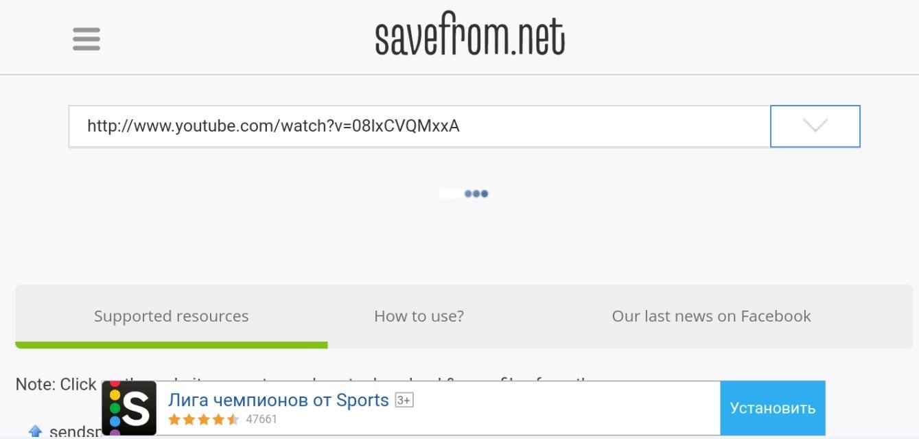 savefrom net apk download