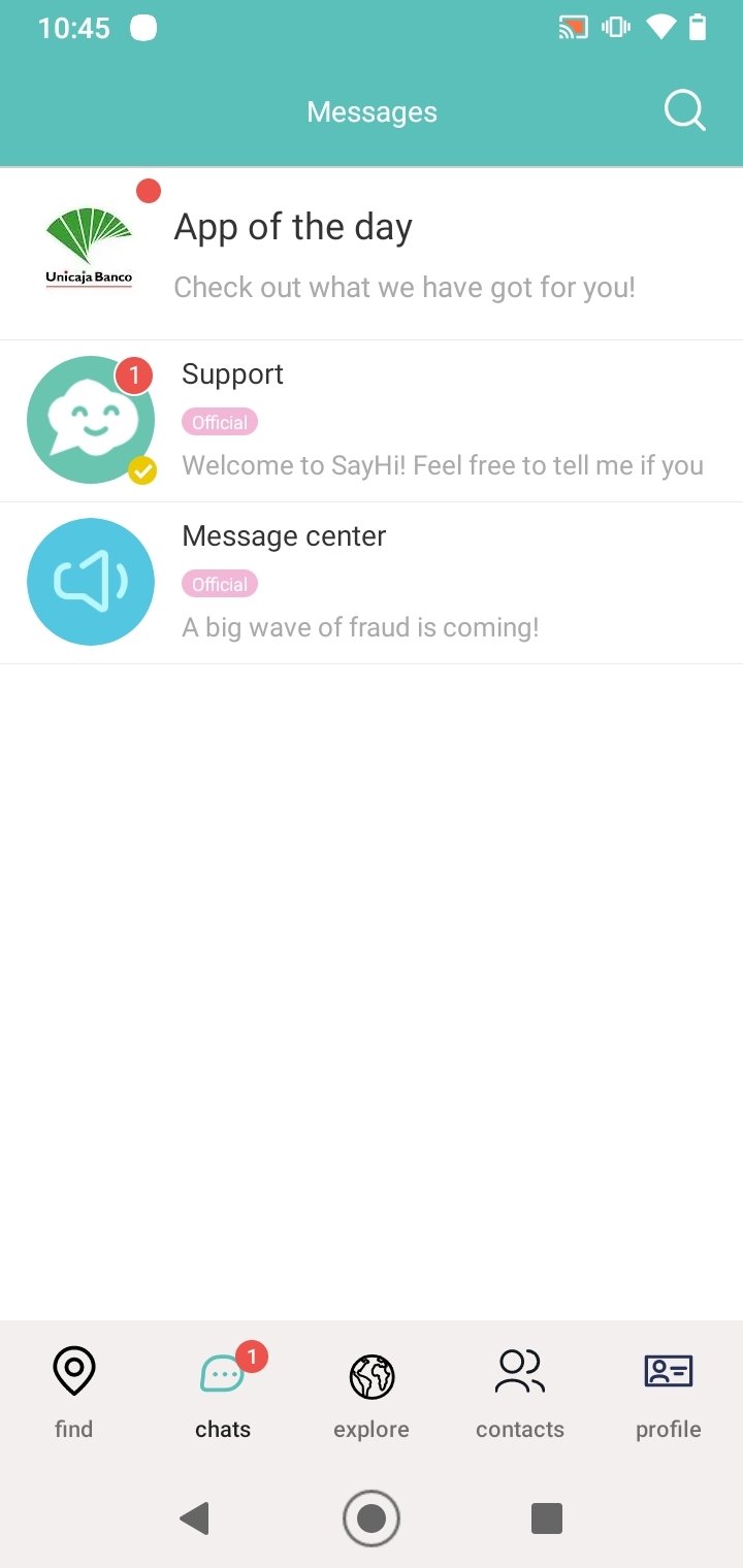 say hi app download