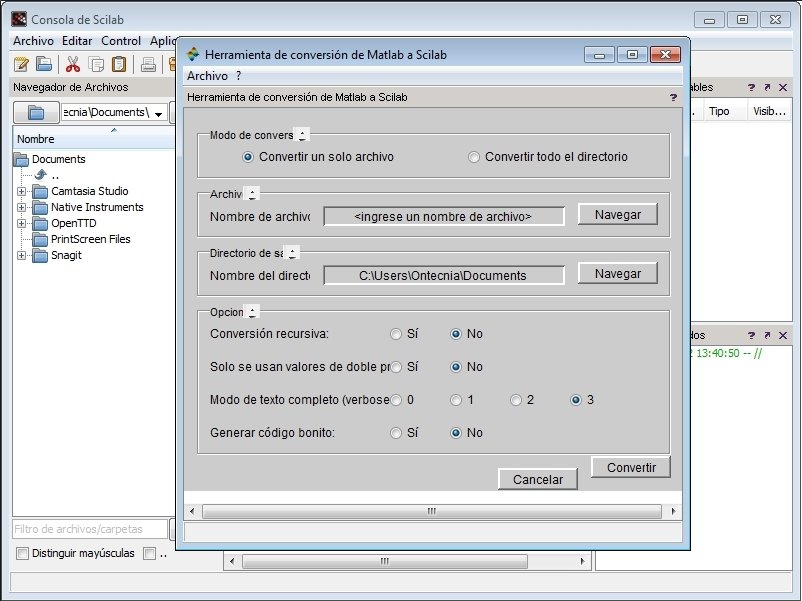 scilab tutoriel