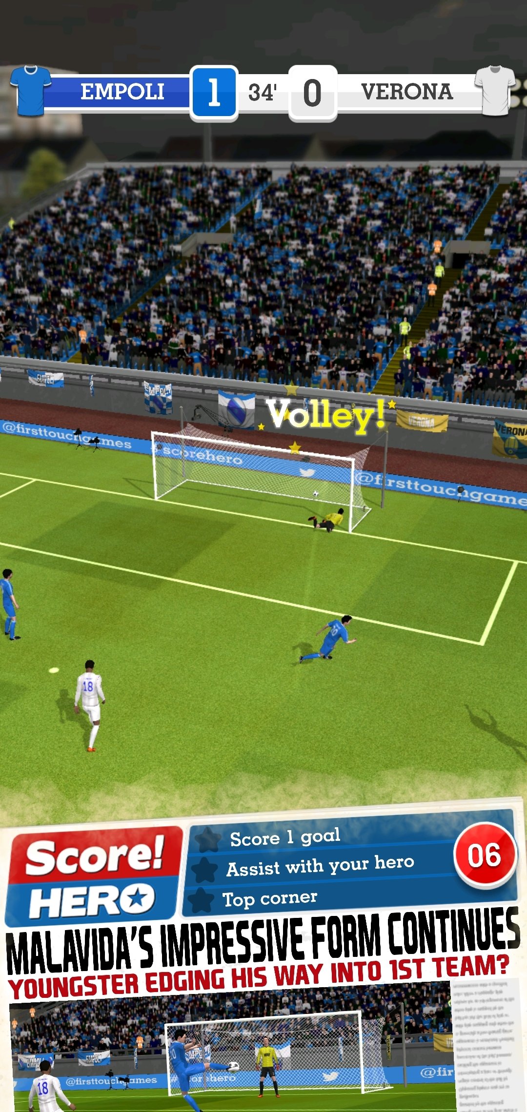 Stream Score Hero Infinito APK: Enjoy Unlimited Money and Football