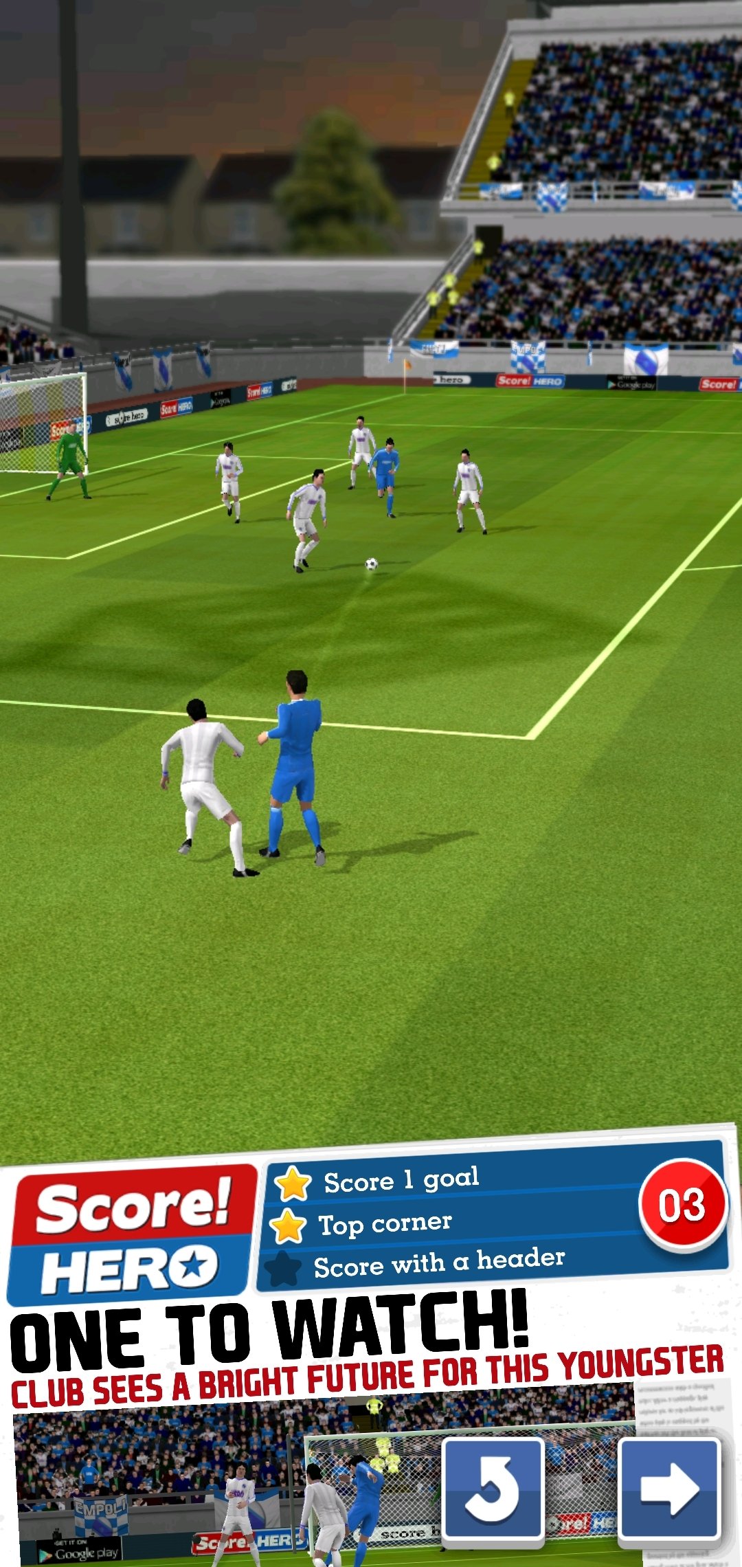 Stream Score Hero Infinito APK: Enjoy Unlimited Money and Football