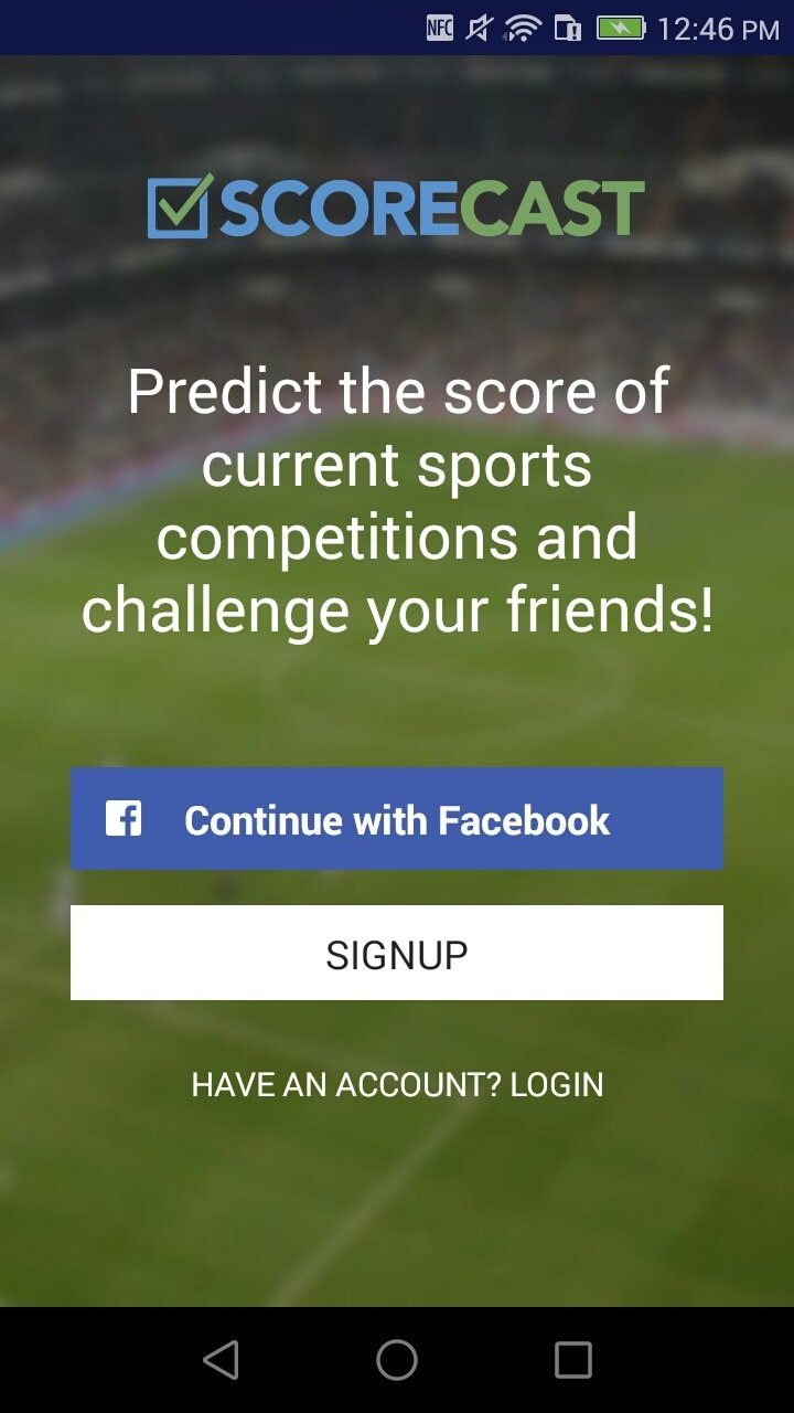 Scorecast Android