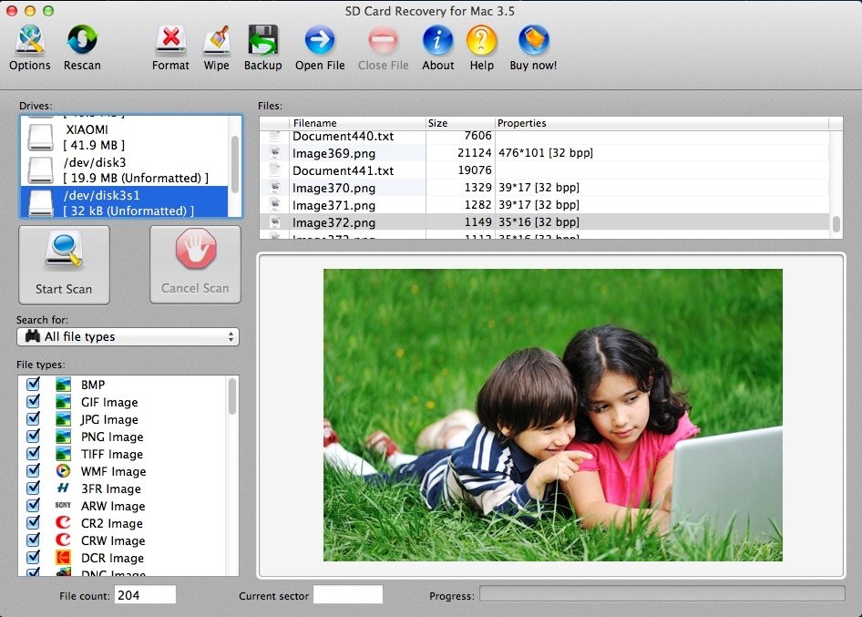 free sd card recovery mac