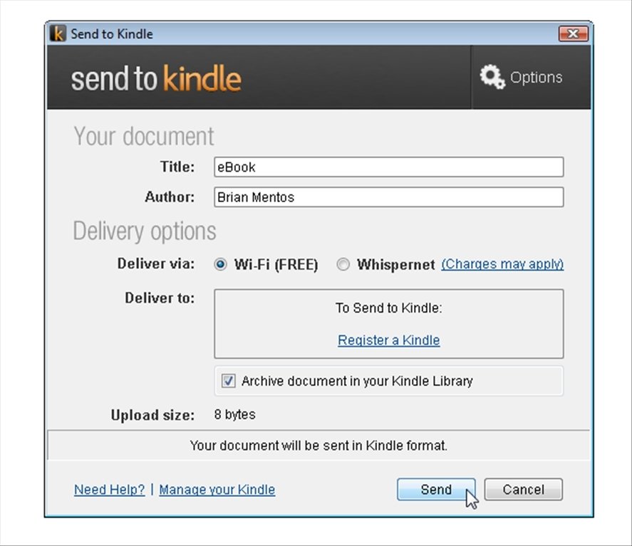 how do i import books to kindle app