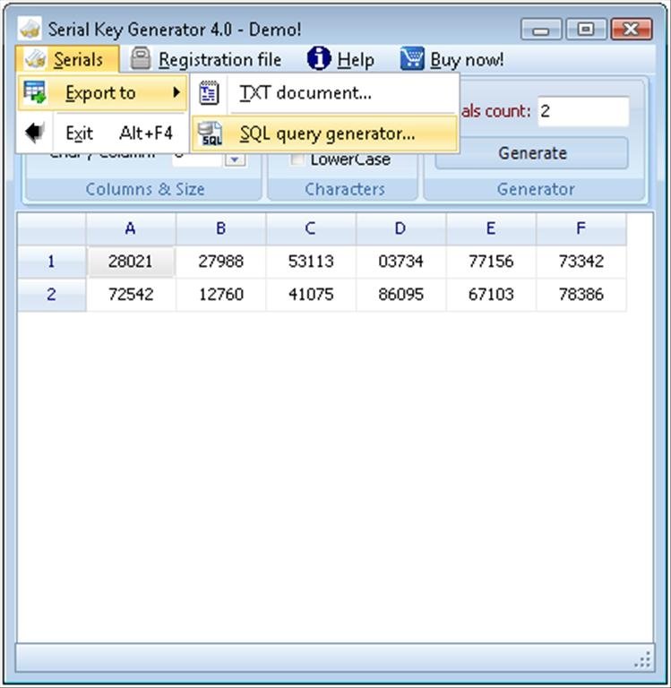 Serial key generator crack