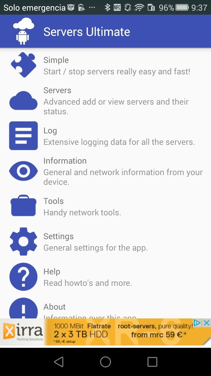 Servers Ultimate Android 