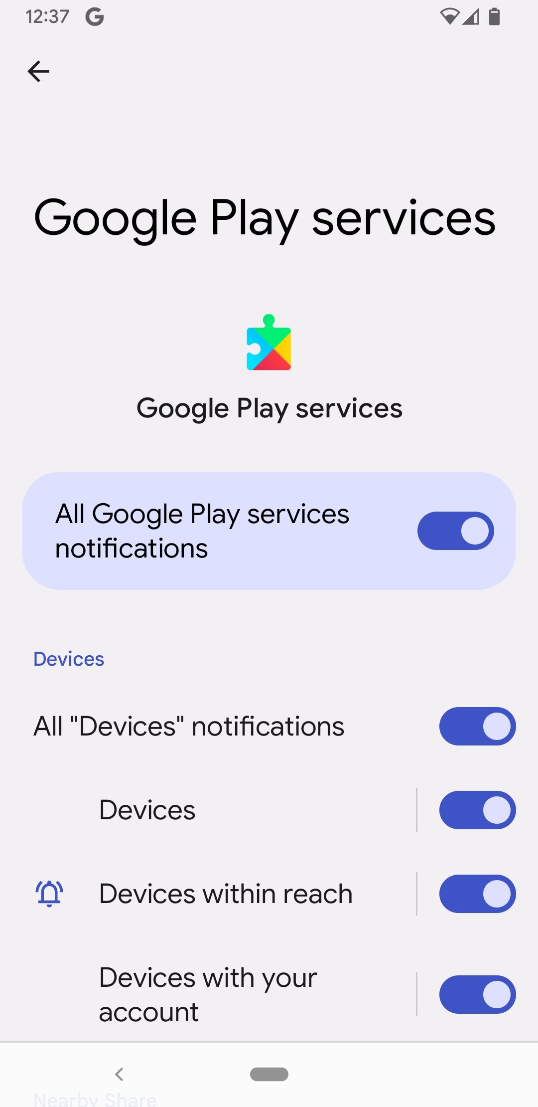 Play perkhidmatan google Perkhidmatan Google