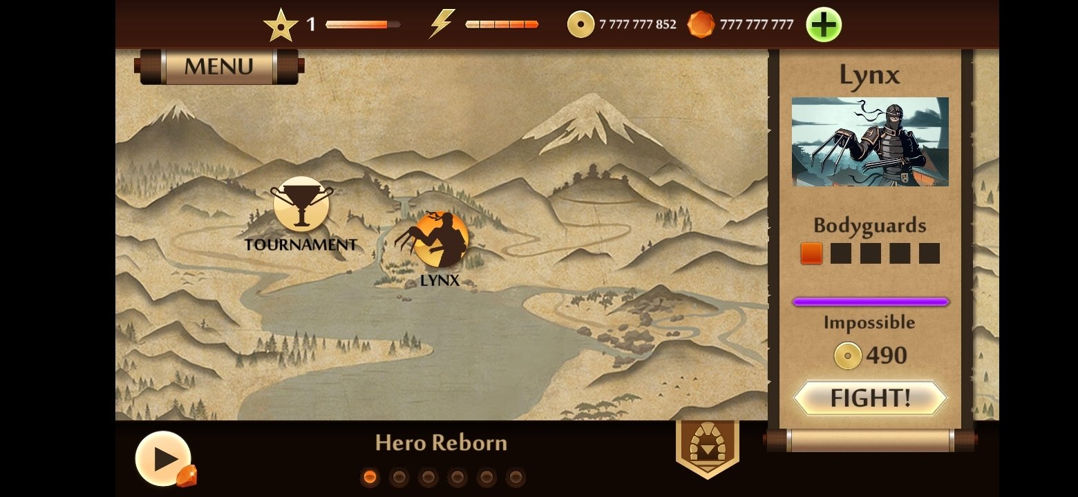 SHADOW FIGHT 2, DINHEIRO INFINITO