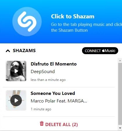 Shazam music online