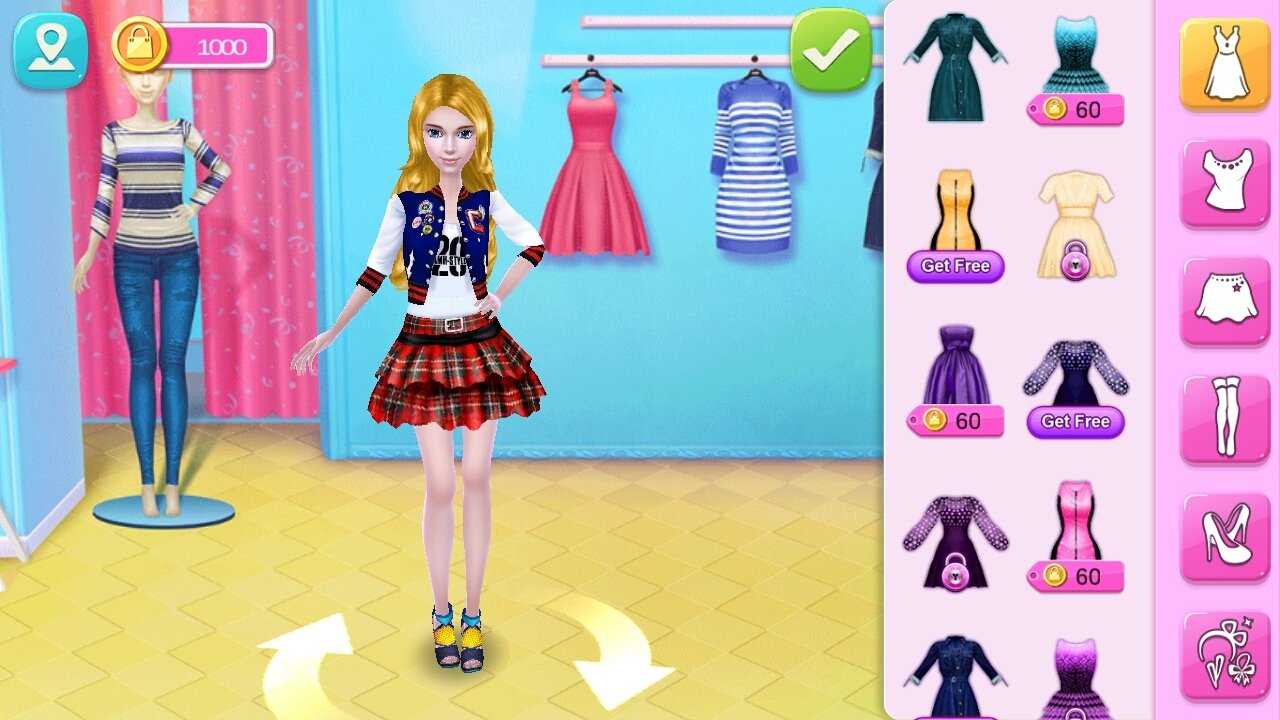 shopping mall girl game coco play online