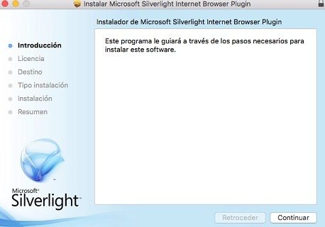 internet with silverlight for mac