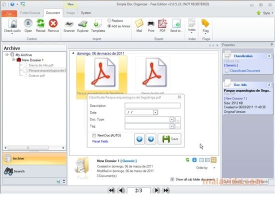 Simple Doc Organizer 2 1 2 70 Free Edition Download For Pc Free