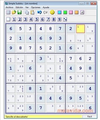 Simple Sudoku 4.2n - Descargar PC Gratis