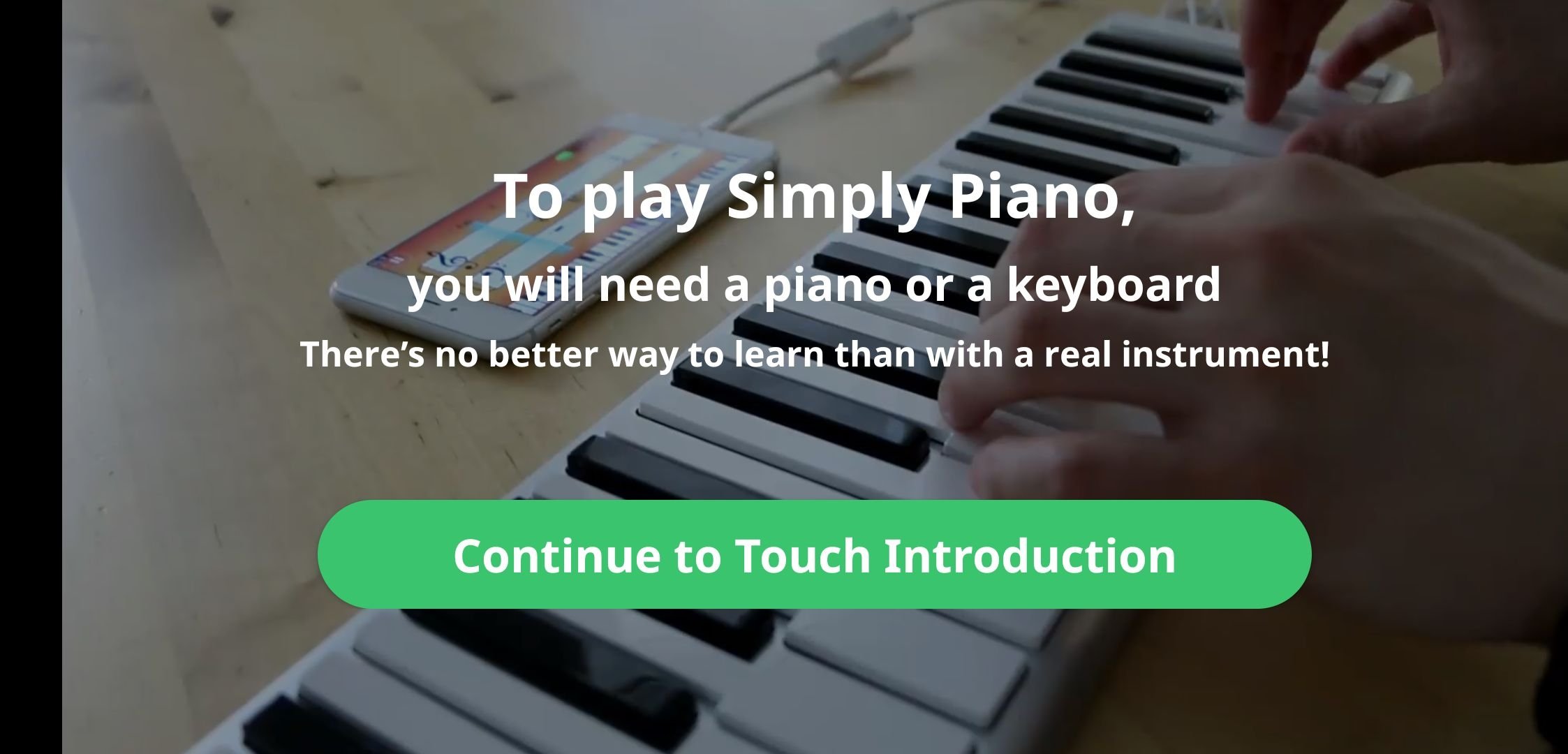 Simply Piano, da JoyTunes - Baixar APK para Android