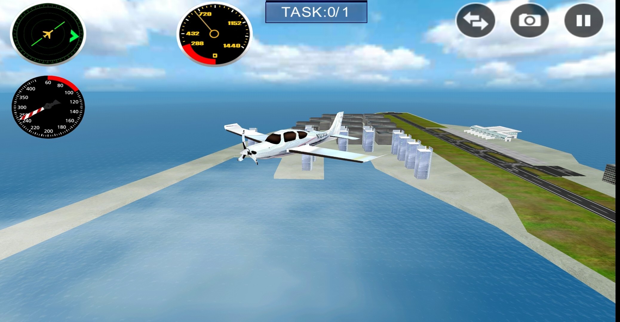 Avião simulador de vôo 3D - Download do APK para Android