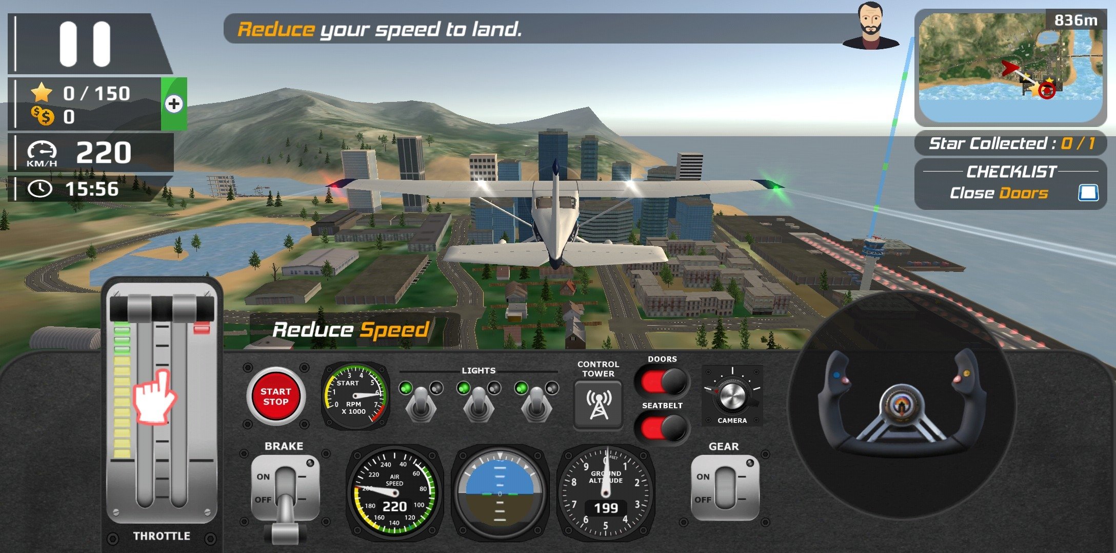 Baixar Simulador piloto de voo de avião 2.0 Android - Download APK Grátis