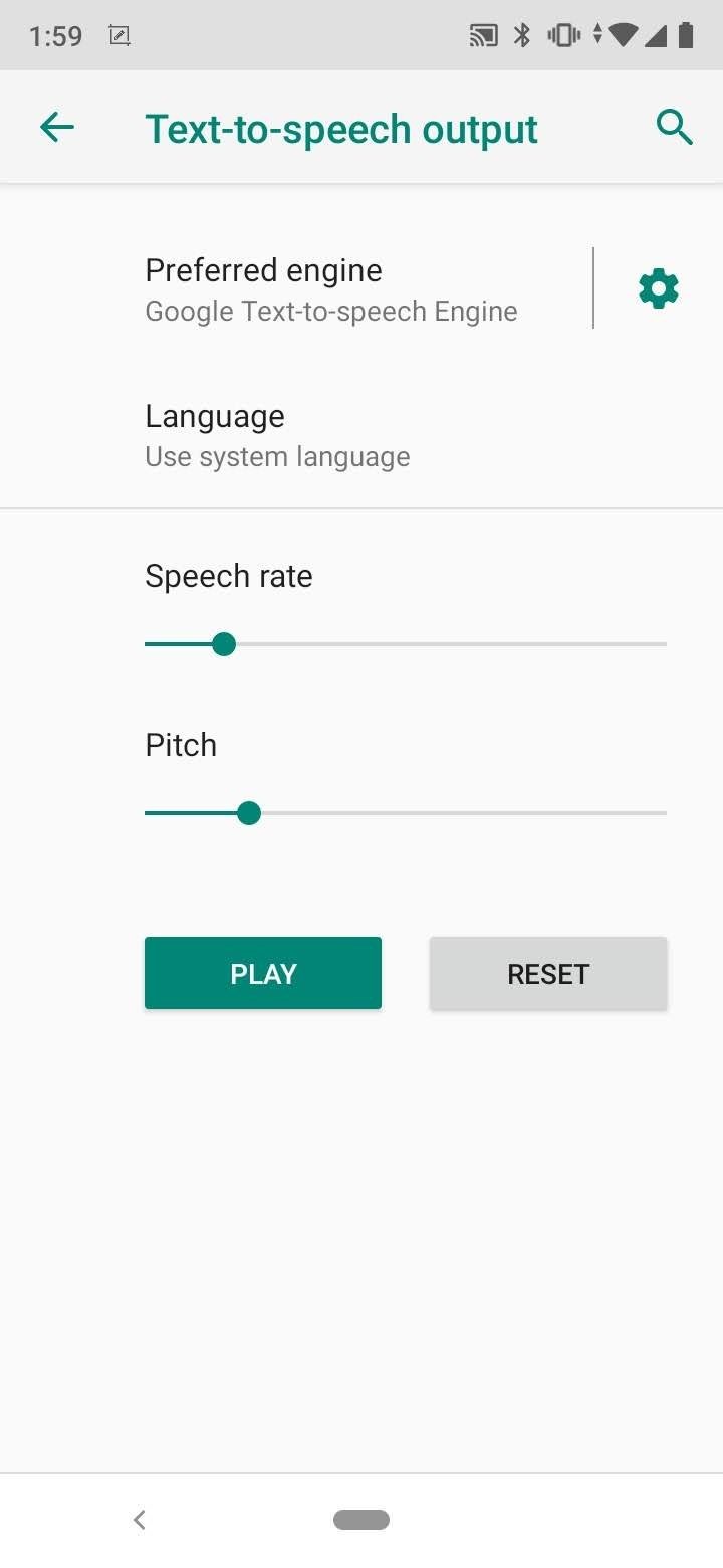 google text to speech download