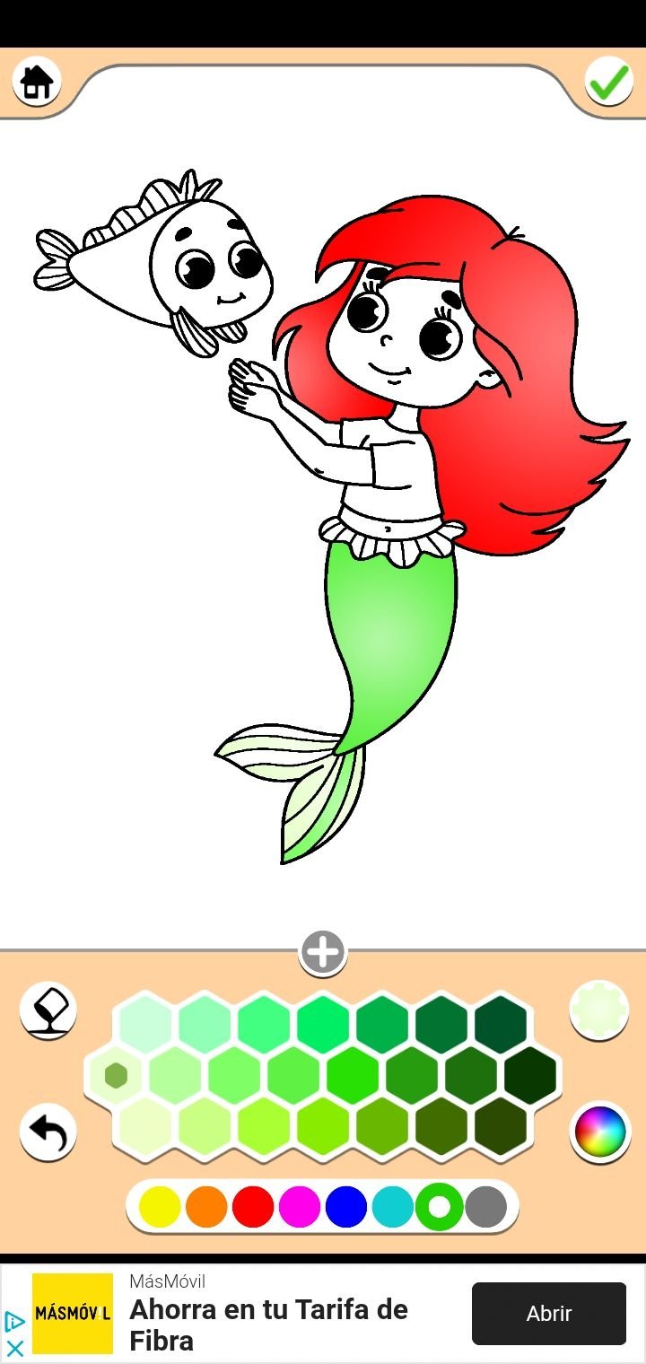 Mermaid Coloring Games - Jogos de desenho, pintura e maquiagem gratuitos  para criar belas imagens de sereias e estimular a  criatividade::Appstore for Android