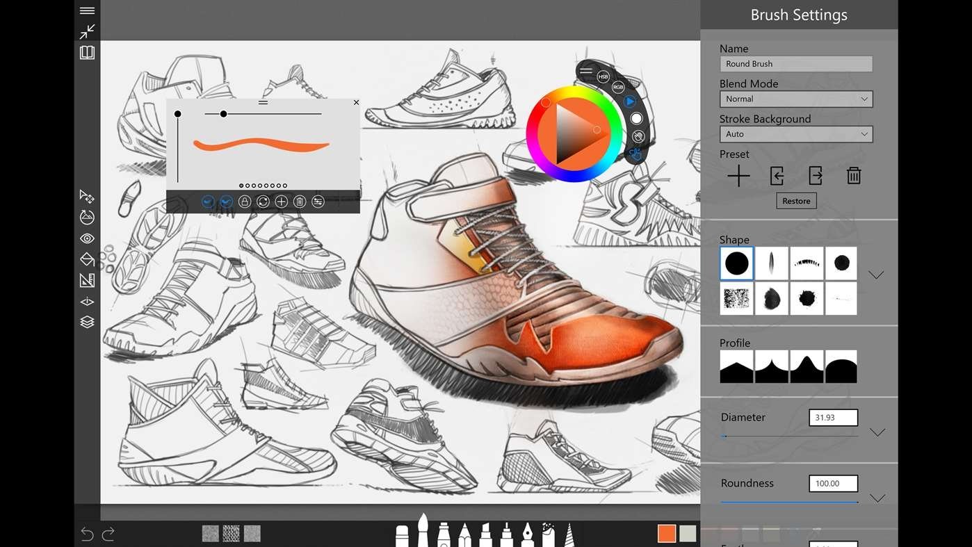 Simple Sketching Drawing Software Free Download for Beginner