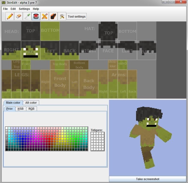 Minecraft SkinEdit for Mac - Download