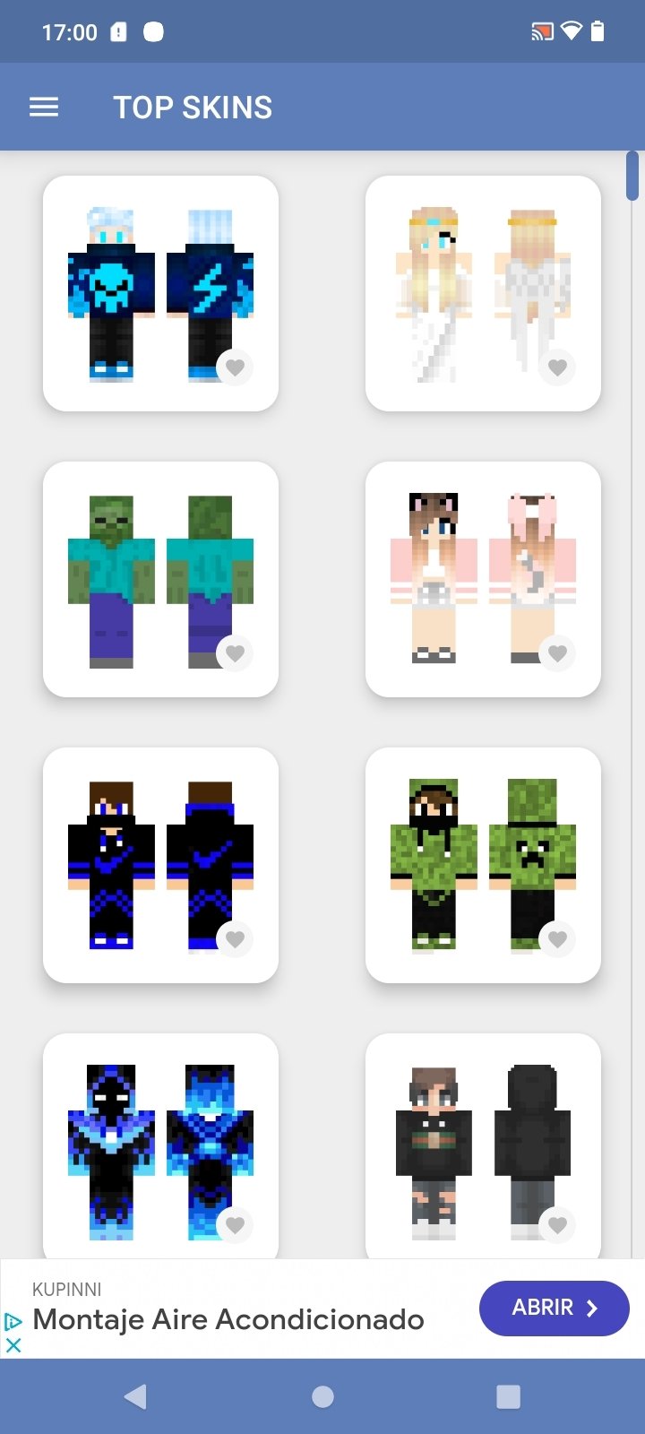 Skins for Minecraft 5.9.8.1 - Скачать для Android APK бесплатно