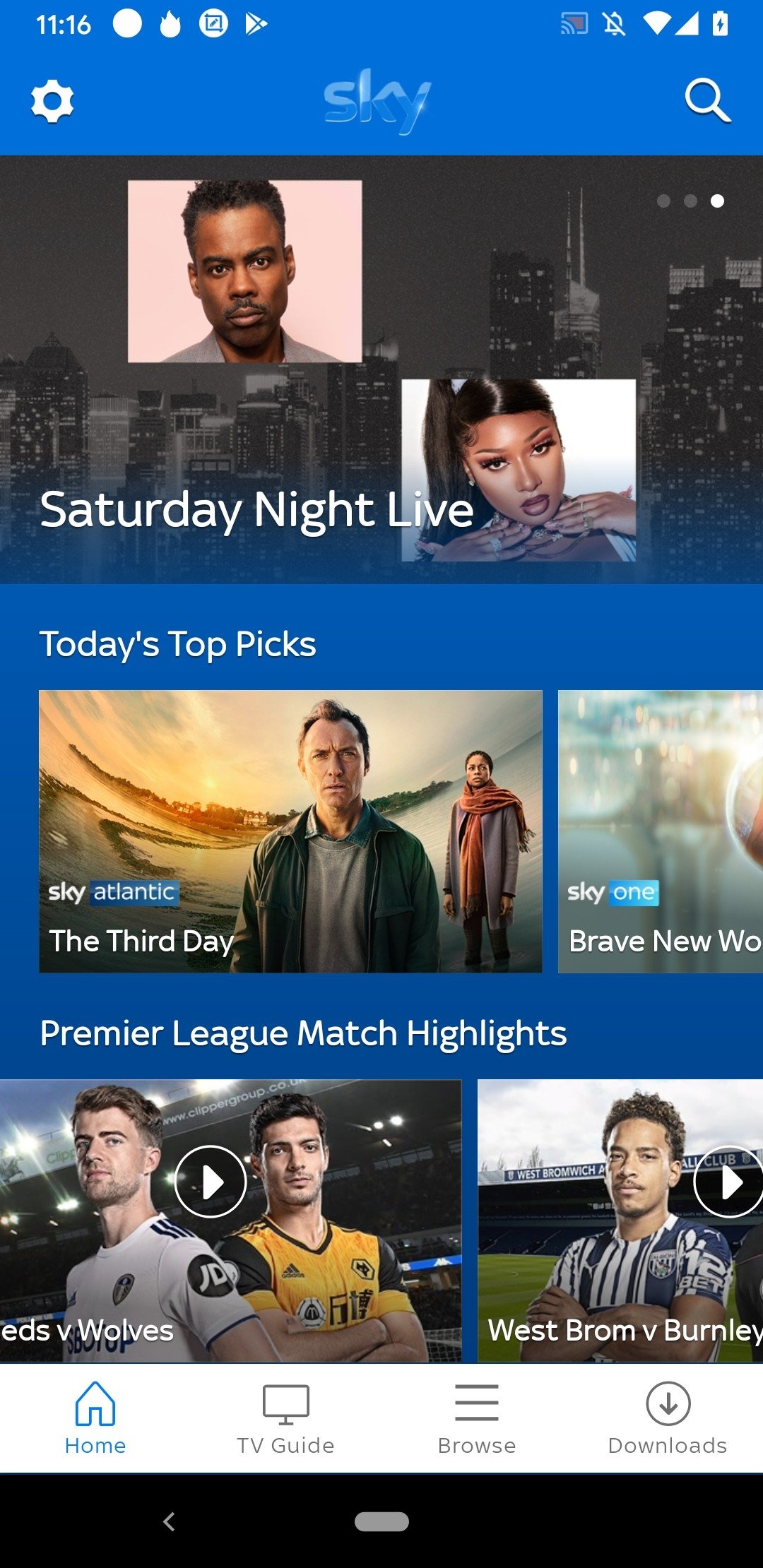 Sky Go Android 