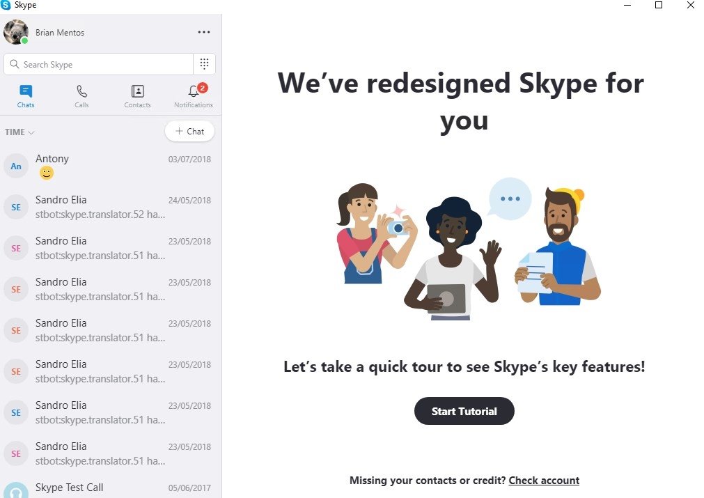 skype video chat download