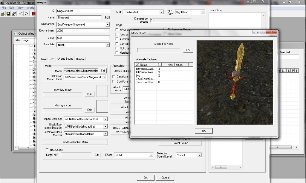 creation kit skyrim how to move camera