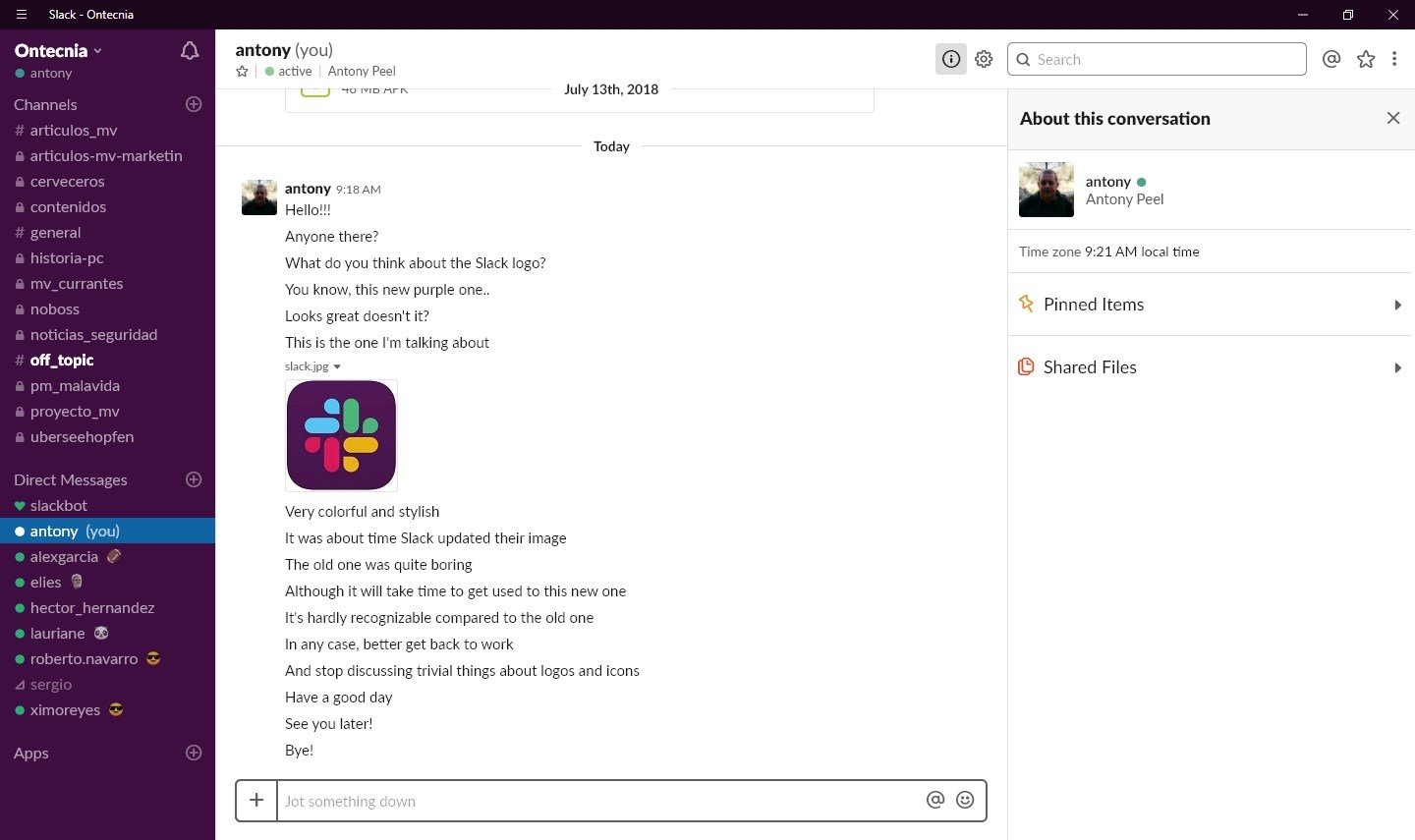 who owns slack