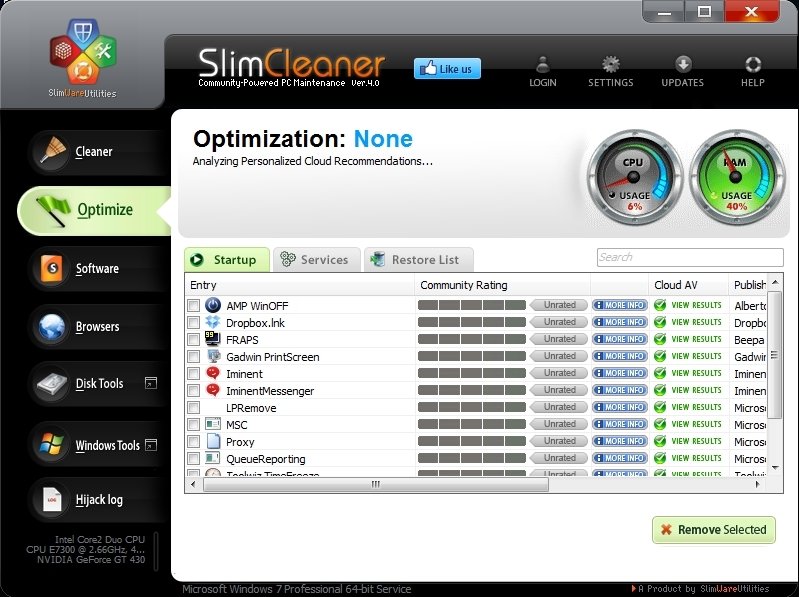 slimcleaner free download italiano
