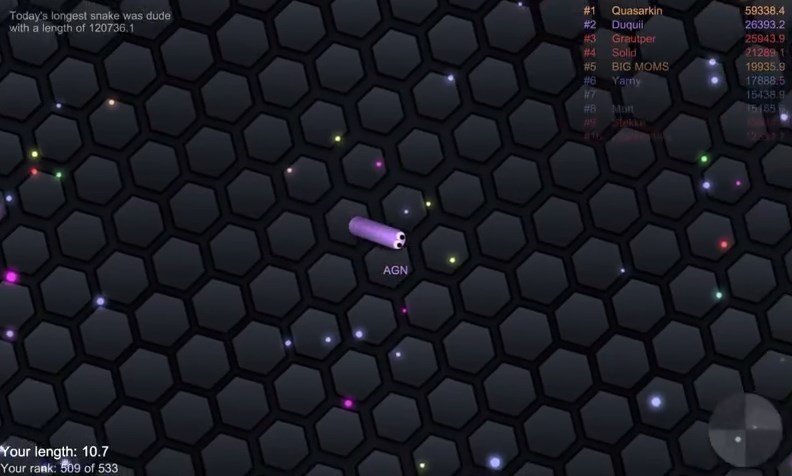 slither.io 1.6.9 Free Download