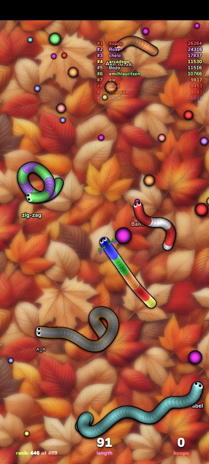 slither.io for Android - Download the APK from Uptodown