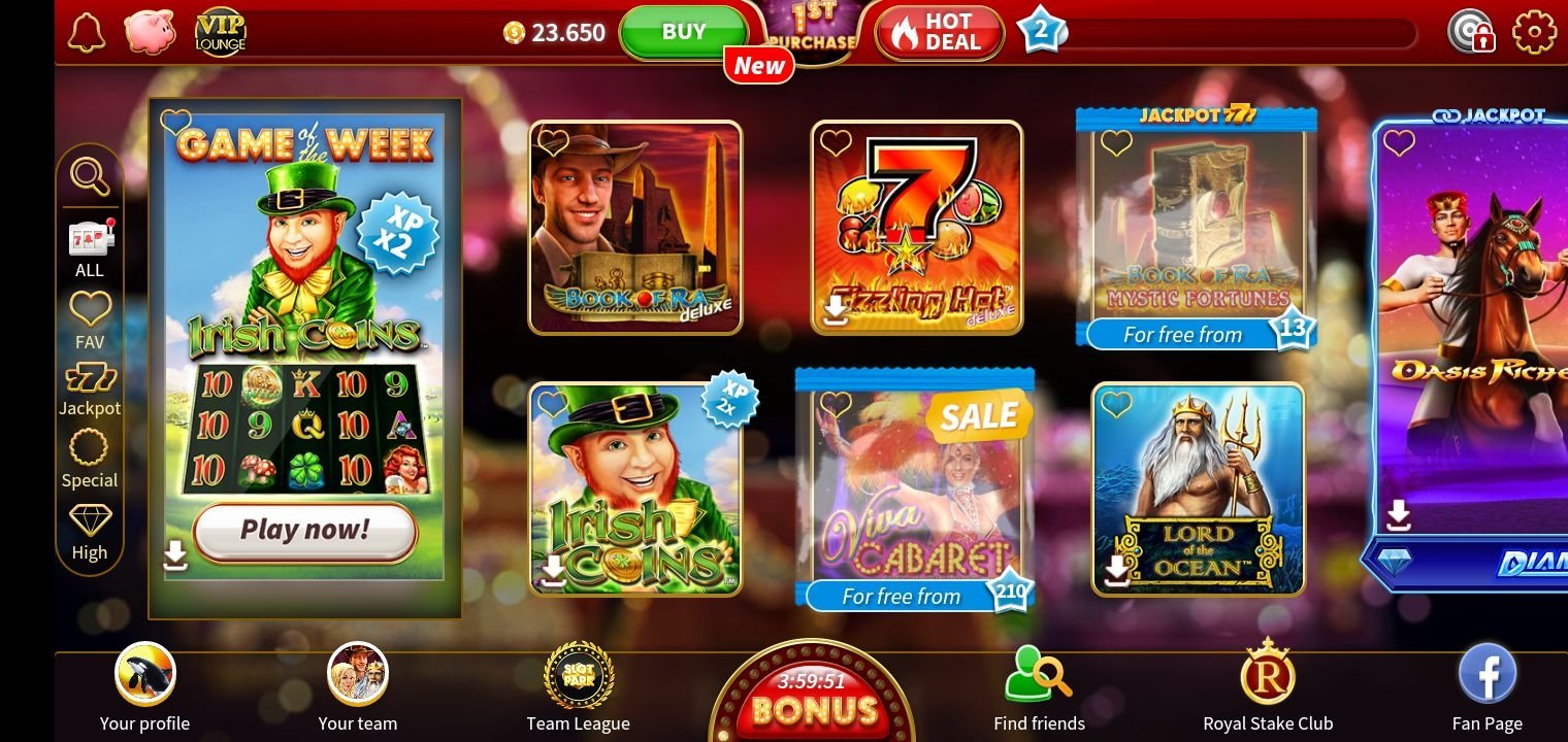 Slotpark Slots 3.51.0 - Скачать для Android APK бесплатно